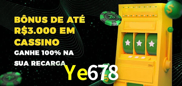 Ye678 melhor bônus de depósito