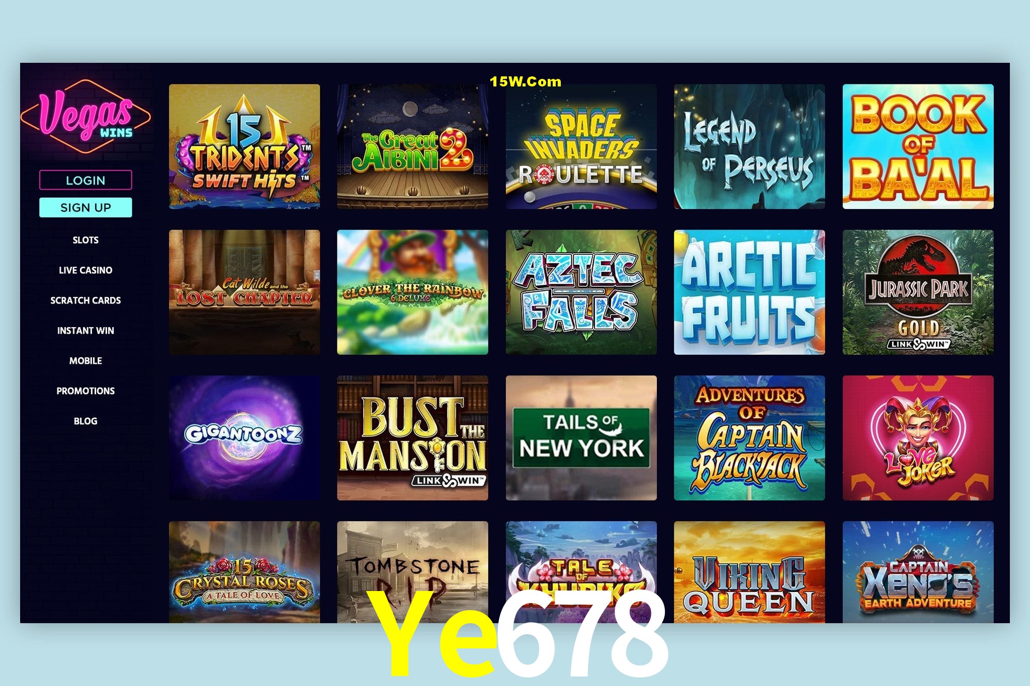 Game Providers Ye678